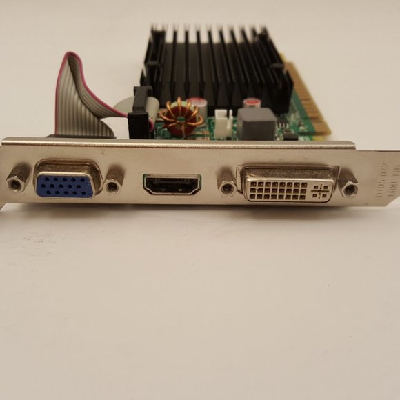 EVGA / NVIDIA GeForce 210 512MB DDR3 PCI-E Video Card P/N 512-P3-1311-KR - Picture 2 of 9